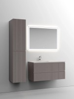 Тумба подвесная SANCOS Snob T левая 995х445х500, c двумя ящиками оснащенными доводчиками, Doha Soft, арт.SNT100LSM