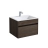 База под раковину Chiara 600 подвесная, 1 выкатной ящик soft-close, R.Oak