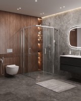 Душевой уголок CEZARES MOLVENO-AH-22-120/110-C-Cr-IV