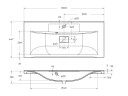 Раковина из искусственного камня BelBagno BB1000/445-LV-ART-PR-NERO
