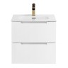 База под раковину подвесная BelBagno ETNA-500-2C-SO-BL Bianco Lucido