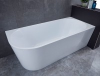 Ванна акриловая Vincea VBT-402-1500R, 1500*750*580, цвет белый, правая, щелевой перелив