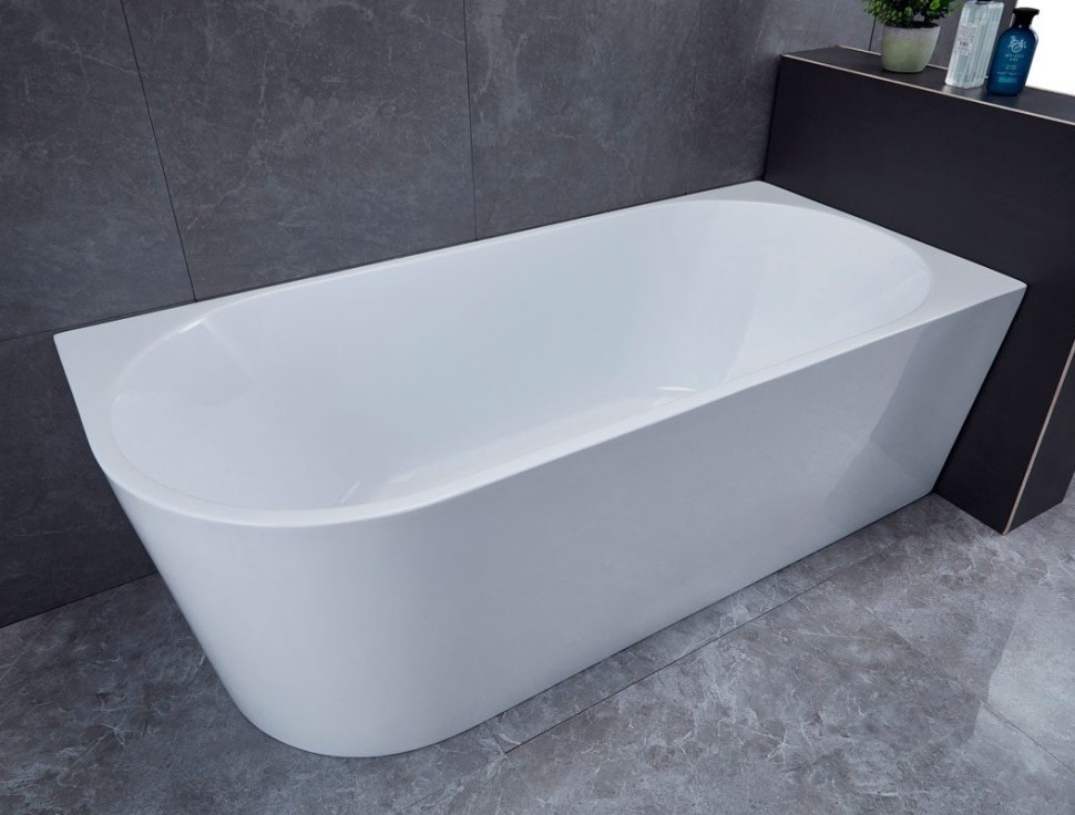 Ванна акриловая Vincea VBT-402-1500R, 1500*750*580, цвет белый, правая, щелевой перелив
