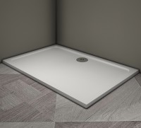 Душевой поддон Veconi Tezeo stone TZ-09, 1200x900x30, искусственный камень, белый