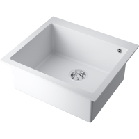 Кухонная мойка Omoikiri Bosen 57-WH Tetogranit/белый