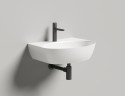 Раковина накладная ALDA WALL 02  покраска по RAL полностью 580х450х150 S-Sense Глянцевое