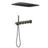 Душевая система встроенная с термостатом Timo Saona SX-2319/03SM черный