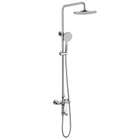 Душевая стойка ABBER Weiss Insel AF8016N с изливом, хром