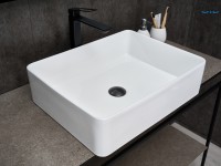 Раковина Gid N9104 51236 накладная белая 52x41x13.5