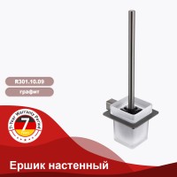 Ершик настенный Raglo графит
