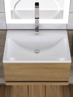 Раковина для ванной Uperwood May 80х48х14,2 см, белая глянцевая