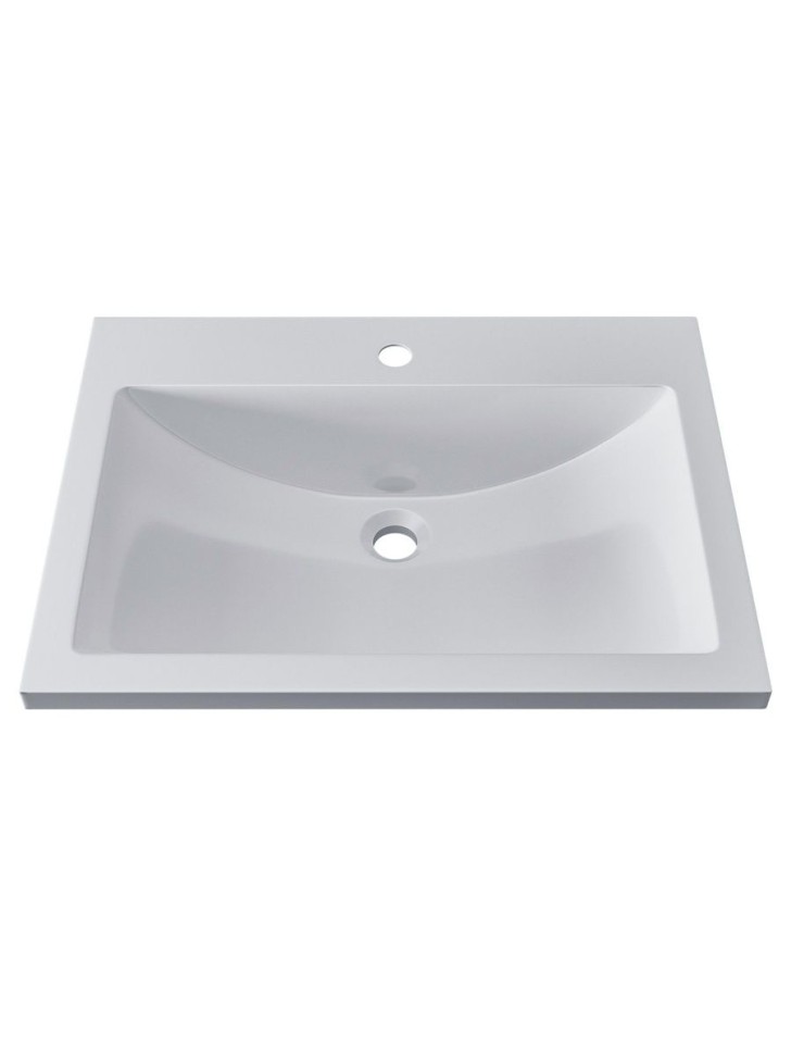 Раковина для ванной Uperwood May 80х48х14,2 см, белая глянцевая