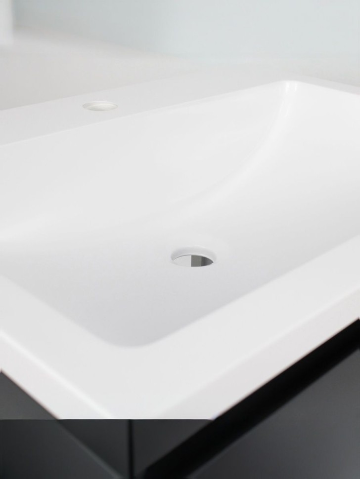 Раковина для ванной Uperwood May 80х48х14,2 см, белая глянцевая