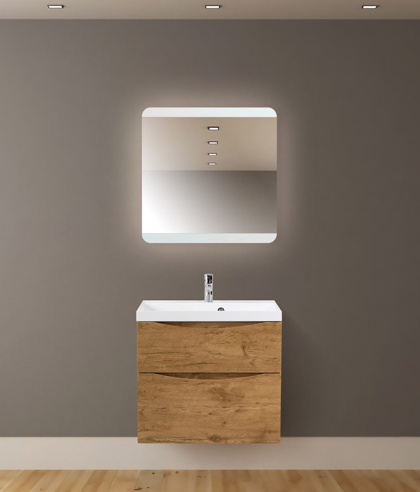 Зеркало BelBagno SPC-CEZ-700-700-LED-BTN