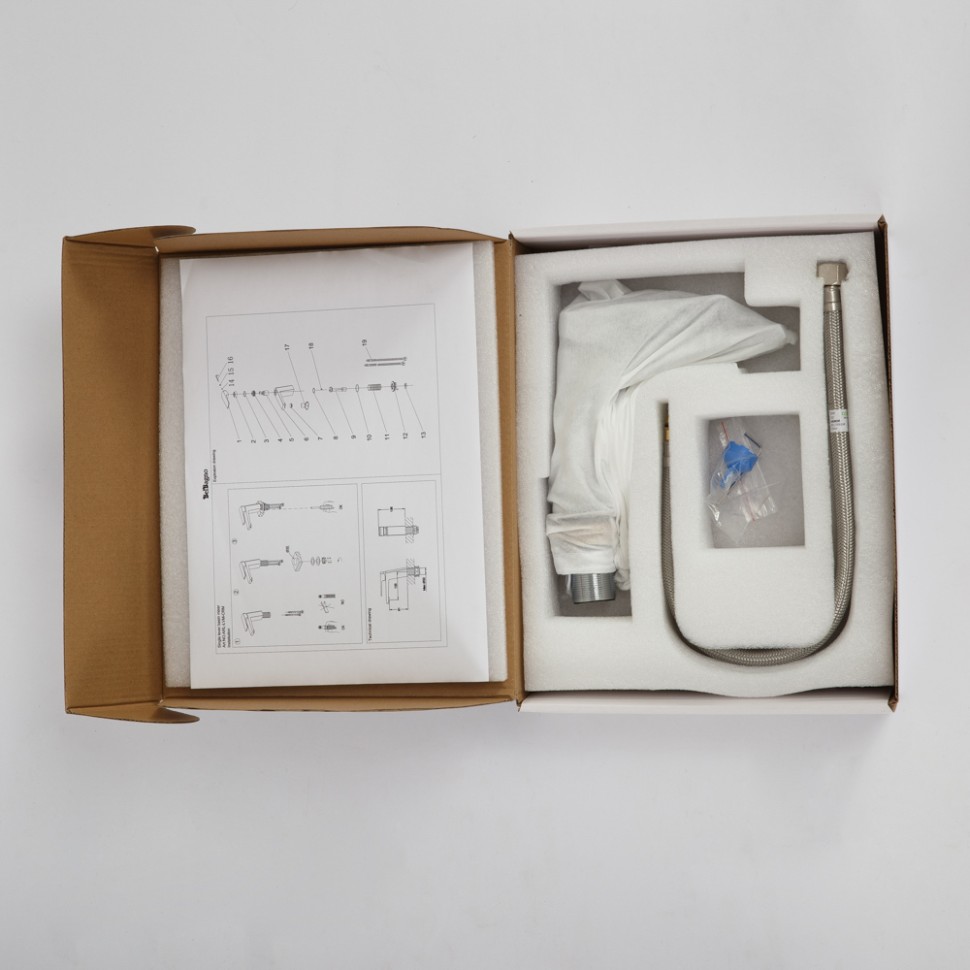 Смеситель для раковины BelBagno ARLIE ARL-LVM-CRM