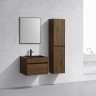 База под раковину Chiara 600 подвесная, 1 выкатной ящик soft-close, T.Oak