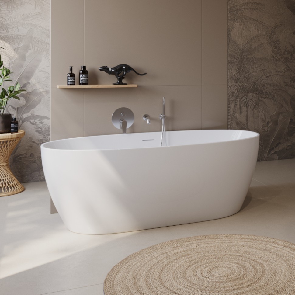 Акриловая ванна BELBAGNO BB414-1700-800