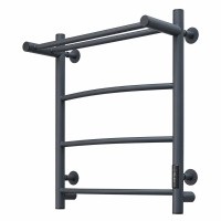 Полотенцесушитель электрический Оттимо Рикурва 1350060GRR3EN 50*60 диммер R, графит, с полкой  