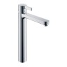 Смеситель для раковины Hansgrohe Metris S Highriser, без сливного набора 31023000, хром