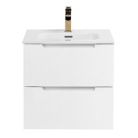 База под раковину подвесная BelBagno ETNA-500-2C-SO-BO Bianco Opaco