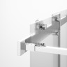 Шторка для ванны Ambassador Bath Screens 16041116 (100х140) хром,стекло прозрачное,раздвижная,1 место