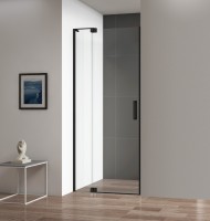 Петля + рукоятка + кронштейн CEZARES SLIDER-TB/HNG/HND-NERO