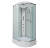 Душевая кабина Niagara Classic NG-33084-14LG (100х80х215) средний поддон(26см),стекло матовое,4 места