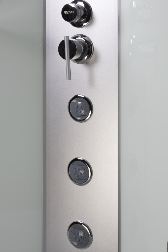 Душевая кабина Niagara Classic NG-33084-14LG (100х80х215) средний поддон(26см),стекло матовое,4 места