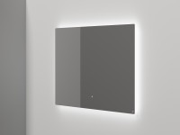 Зеркало для ванной OMBRA с LED подсветкой Salini 1400х700х25 27M021470BH