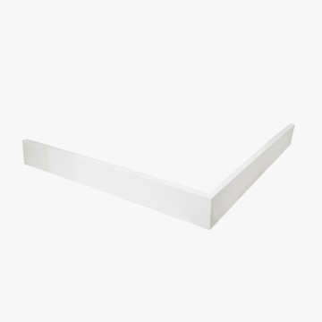 Экран для душевого поддона Veconi Pietra PS W, 800x800x30, гелькоут и стекловолокно, белый