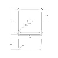 Мойка EMAR EMB-127A EMB-127A PVD Nano Golden