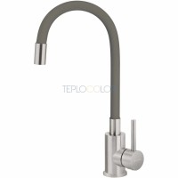 Смеситель для кухни, с гибким изливом