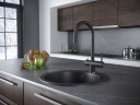Смеситель для кухни HELLER, антрацит, He213218-AN, Paulmark