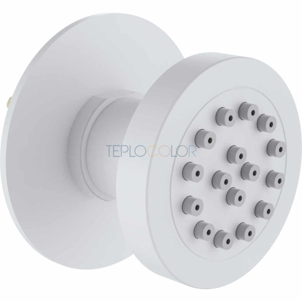 Душевые форсунки, круглая, скрытого монтажа