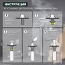 Кухонный диспенсер для моющего средства Splenka хром S710