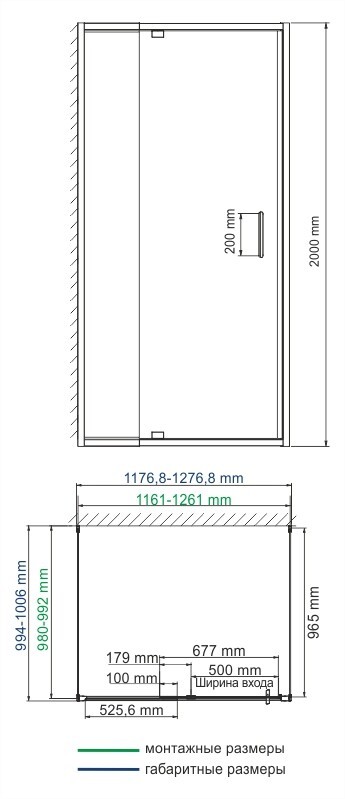 Беркель (Berkel) 48P26 Душевой уголок  