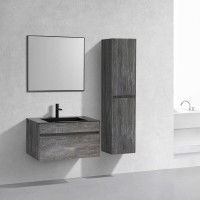 База под раковину Chiara 800 подвесная, 1 выкатной ящик soft-close, G.Stone