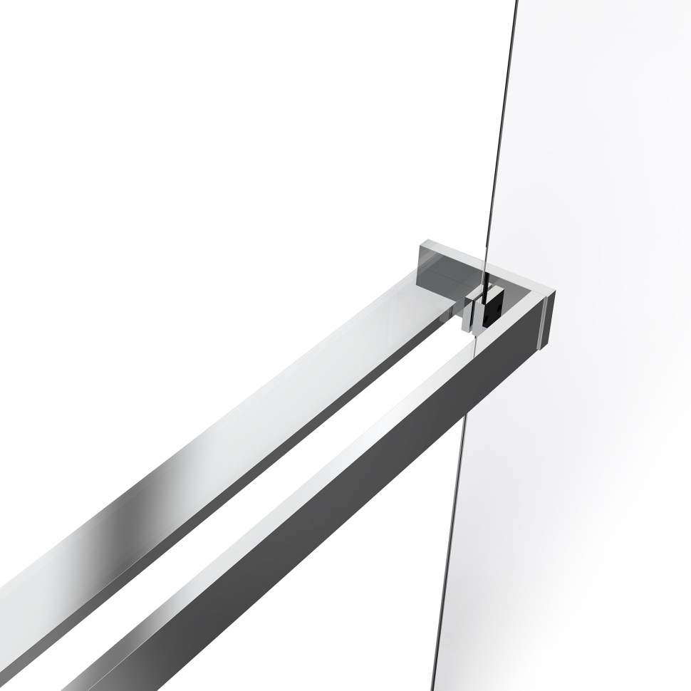 Душевая перегородка Walk-In VSW-1HR100MR, 1000*2000, хром, стекло зеркальное