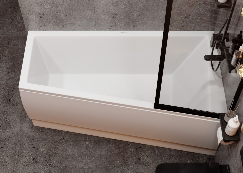 Акриловая ванна VAGNERPLAST CAVALLO OFFSET 160x90 Right