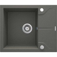 Гранитная мойка, 1-чаша с осушкой