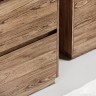Тумба под раковину SANCOS Libra Floor напольная, 990х450х840, c двумя ящиками оснащенными доводчиками, дуб чарльстон, арт. LB100FECH