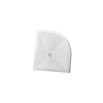 из искусственного камня VST-4SQ9012W-L,1200*900*25, белый матовый, левый
