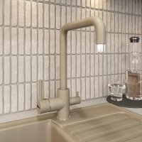 Смеситель для кухни Uperwood UPD-004-04 хром/лен