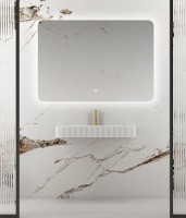 Зеркало LED VLM-3BE120 1200х800 c сенсорным выключателем и диммером