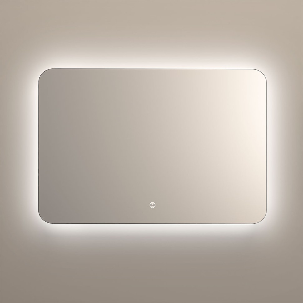 Зеркало LED VLM-3BE120 1200х800 c сенсорным выключателем и диммером