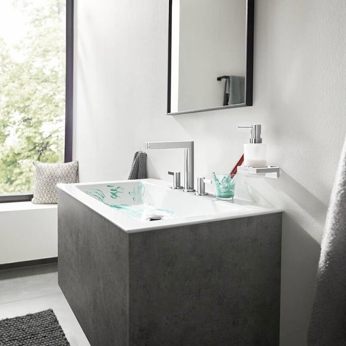 Диспенсер для жидкого мыла Hansgrohe AddStoris, Хром, 41745000