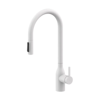 Смеситель для кухни Universal, белый, Un213880-WH, Paulmark