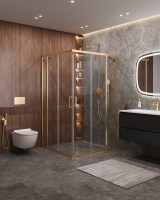 Душевой уголок CEZARES MOLVENO-AH-22-130/120-C-BORO-IV