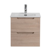 База под раковину подвесная BelBagno ETNA-500-2C-SO-RG Rovere Grigio
