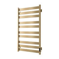 Полотенцесушитель электрический Piatto, 50/100, золото матовое